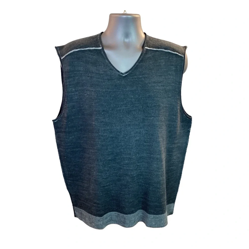 Wool Sweater Vest Tommy Bahama Denim
